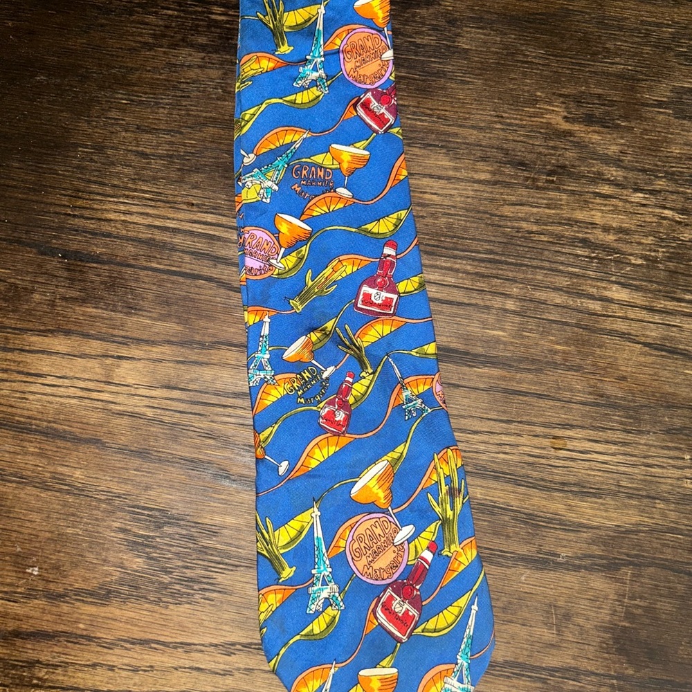 Grand Marnier Patterned Tie